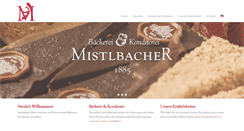 Desktop Screenshot of mistlbacher.com